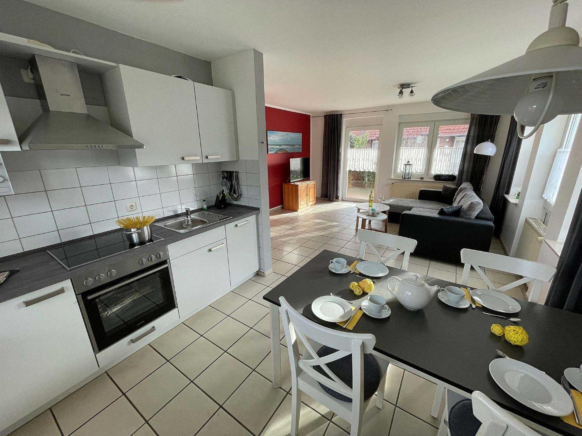 Haus "An Der Kurpromenade" Daire Harlesiel Dış mekan fotoğraf
